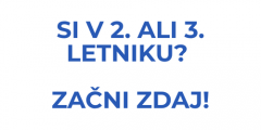 2. in 3. letnik